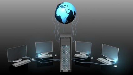 IT科技扁平高科技電腦網絡傳輸_1920X1080_高清視頻素材下載(編號:1431786)_實拍視頻